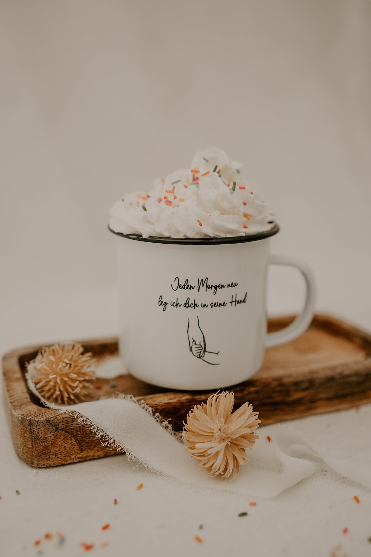 Segenstasse "JEDEN MORGEN NEU"