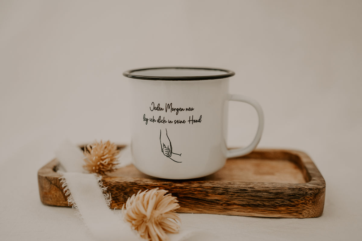 Segenstasse "JEDEN MORGEN NEU"