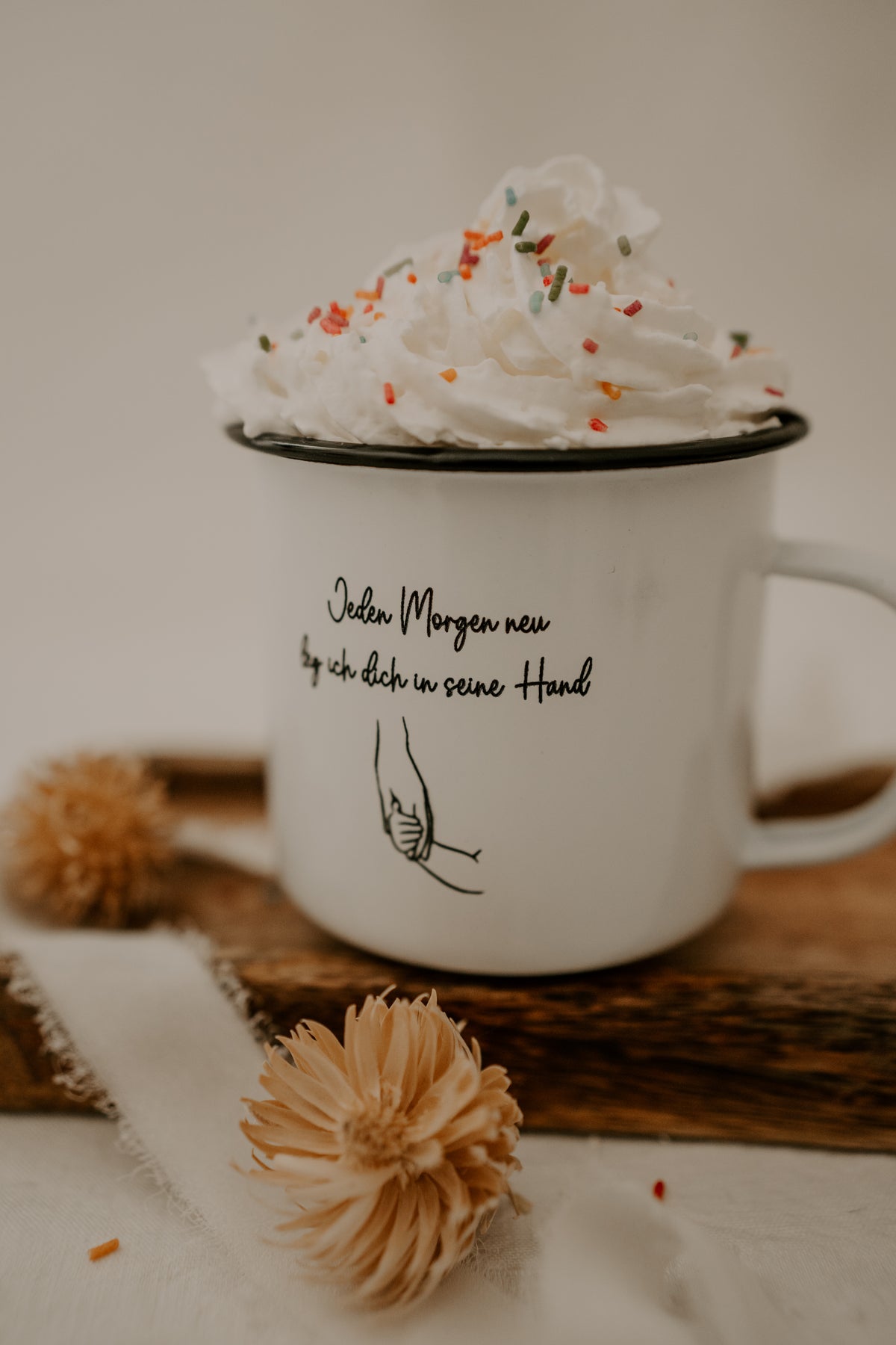 Segenstasse "JEDEN MORGEN NEU"